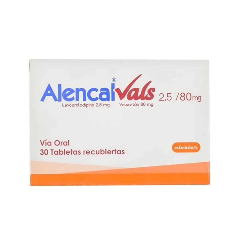 Alencal-Vals--Levoamlo-Valsar--2.5-Mg-80Mg-X-30Tab.Cl