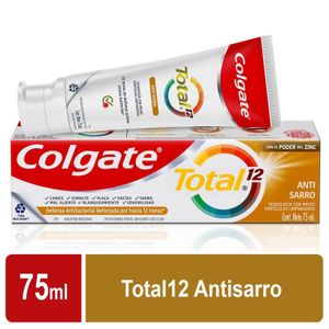Colgate Total 12 Anti Sarro. X 75Ml.Cp