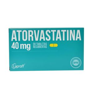 Atorvastatina 40Mg Caja X 30 Tab