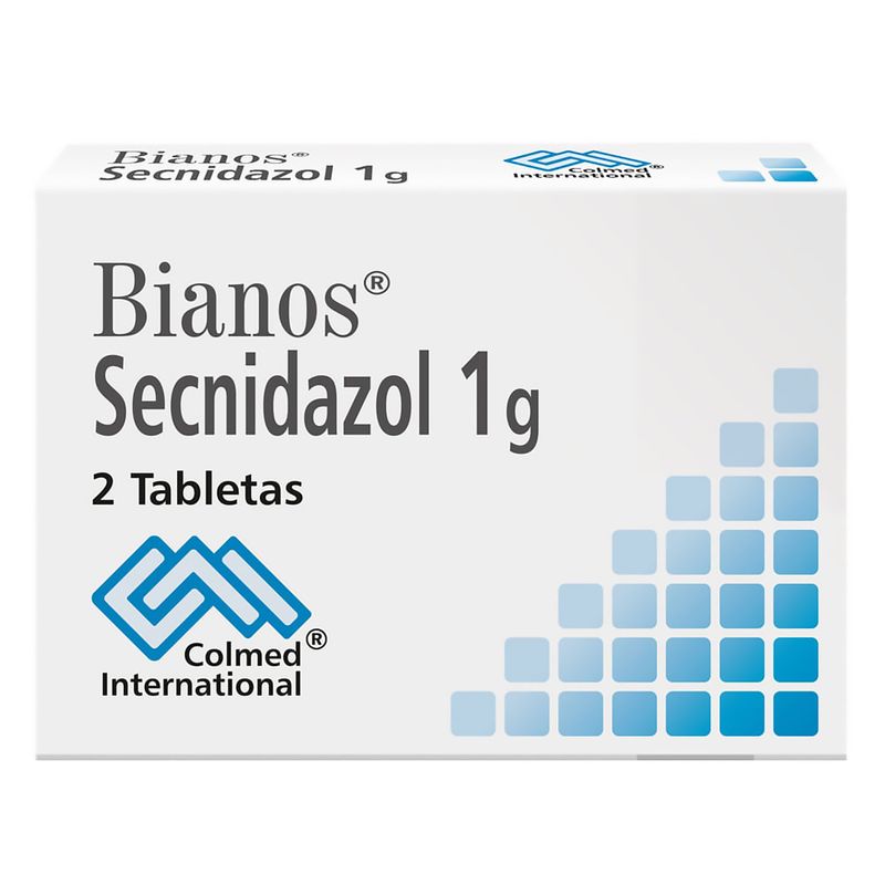 Bianos--Secnidazol--1-Gr-X-2-Tab.Colmed