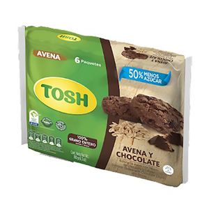 Tosh Galletas Avena Chocolate X 6Ud