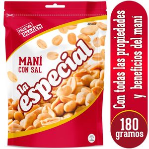 La Especial Mani Con Sal X 180 Gr