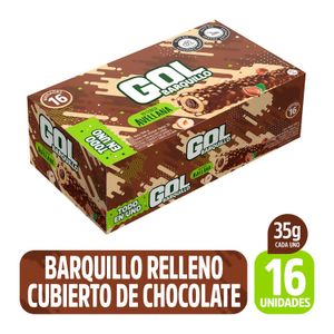 Barquillo Gol Con Avellana Caja X 16 Uni