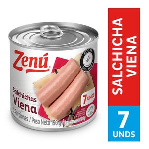 Salchicha Viena Zenu Lata X 150Gr