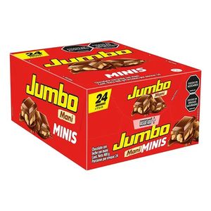 Chocolatina Jumbo Mani Caja X 24 Barra X 40 Gr