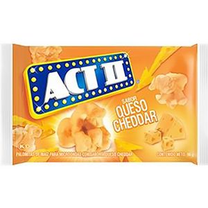 Acto Palomitas De Maiz Sabor Queso Cheddar X 96 G