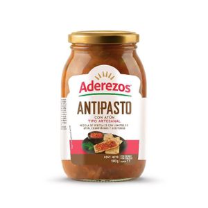 Antipasto Vegetales Con Atun Salsa Y Aceite De Oliva X 500 Gr