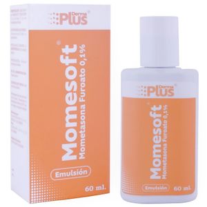 Momesoft Emulsion Mometasona Furoato 0.1% X 60 Ml