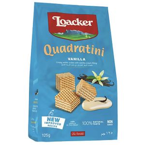 Loacker Quadratini Vainilla X 125Gr.E4