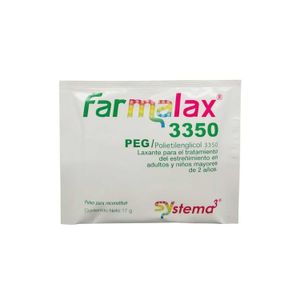Farmalax Peg 3350 (Polietilenglicol) X 15Sbs.Ec