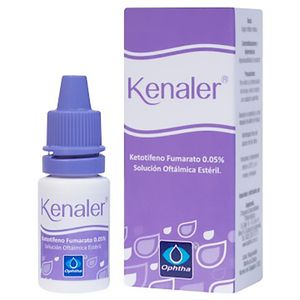 Kenaler (Ketotifeno) 0.05% Oftl. X 5Ml.E.Oftl.