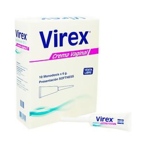 Virex (Aciclovir) Cr.Vag 6Gr X 10Tubo Gt