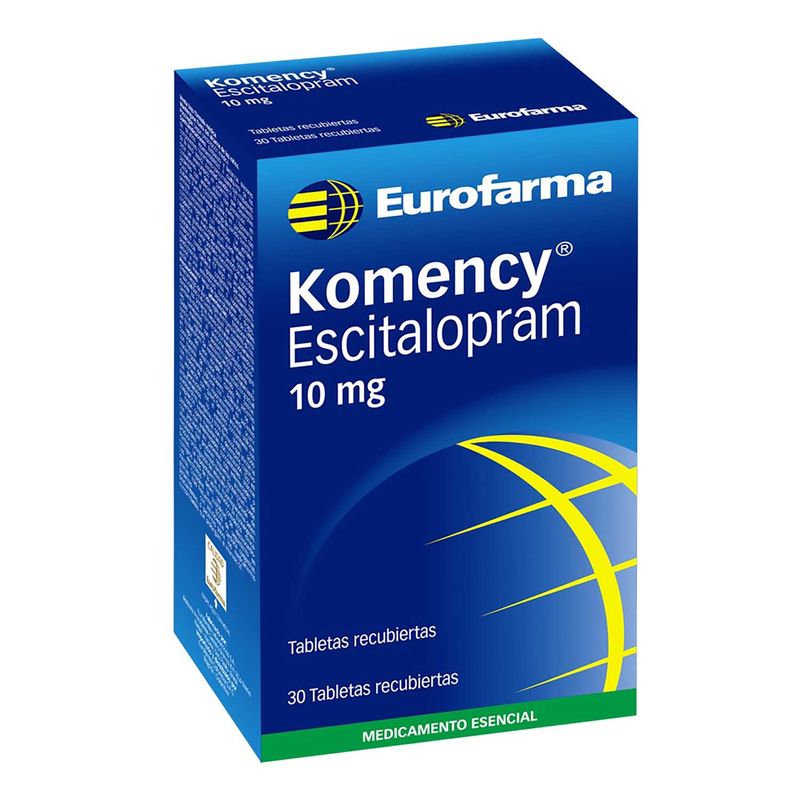 Komency--Escitalopran--.10Mg-X-30Tab.Ef