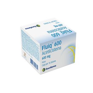Fluiq (Acetilcisteina) 600 Mg X 16 Sob E.F