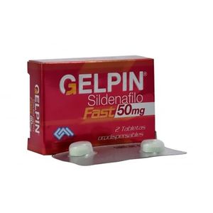 Gelpin Fast (Sildenafilo) 50Mg X 2Tab.Orosdisper.Pc