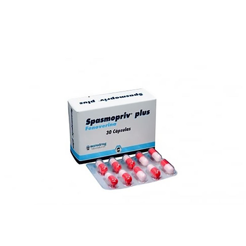Spasmopriv-Plus--Fenoverine--200Mg-X-30Cap.Ex