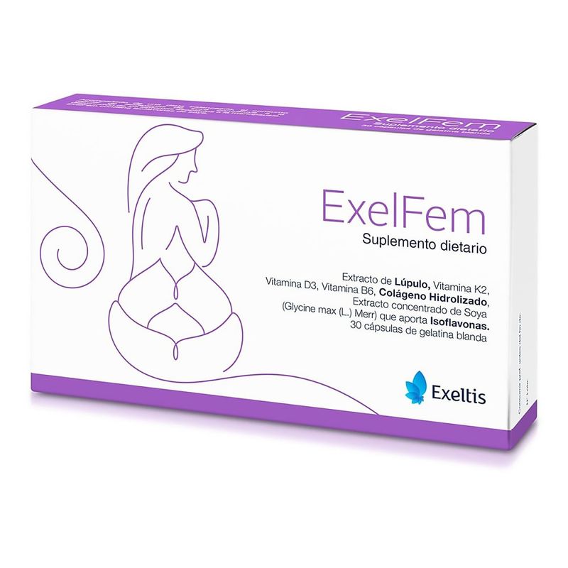 Exelfem--Isoflavona--X-30-Cap-Ex
