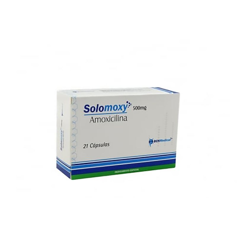 Solomoxy-500Mg--Amoxicilina--X-60Cap.Bcn