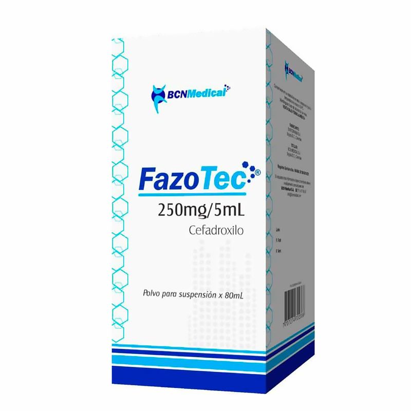 Fazotec-250Mg--Cefadroxilo--X-80Ml.Bcn