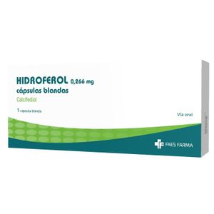 Hidroferol 0.266Mg (Calciferol) 3 Cap.Blanda