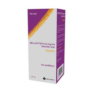 Bilaxten 2.5Mg/Ml (Bilastina) Sol Oral Ped Fco X 120Ml