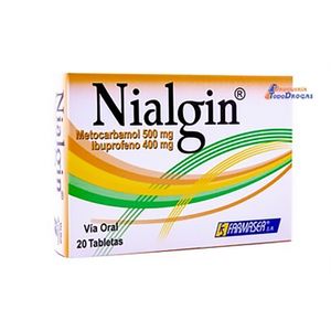 Nialgin (Ibupro-Metocar) X 20Tab  Fs