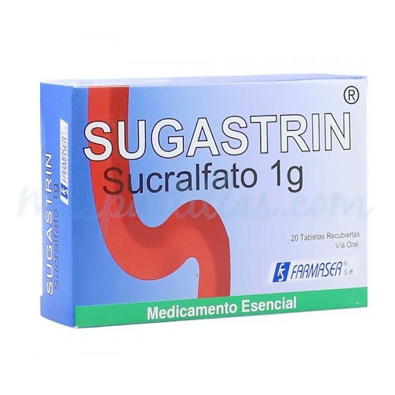 Sugastrin--Sucralfato--X-20Tab