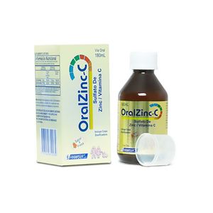 Oralzinc-C (Vit.C-Zinc) Fresa X 180Ml.Fs