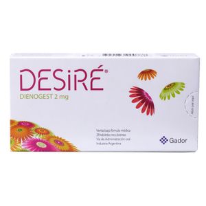 Desire ( Dienogest 2 Mg )X 28 Tab