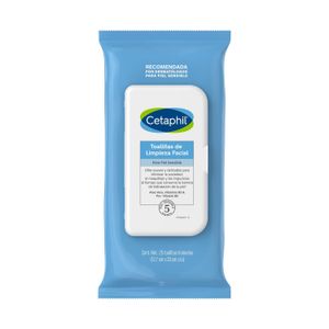 Cetaphil Toallitas Limpieza Facial Cara X 25Uds.Gd