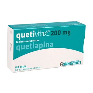 Quetivitae 200Mg (Quetiapina) X 30 Tab