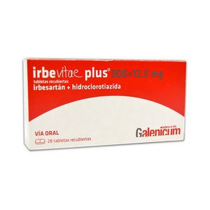 Irbevitae Plus 300+12.5Mg (Irbes-Hidroclo) X 28 Com