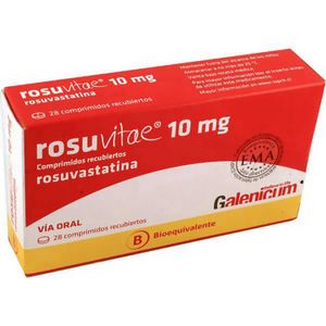 Rosuvitae 10Mg (Rosuvastatina) X 28Comp