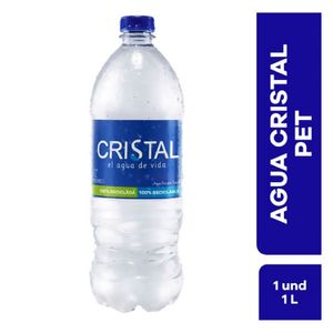 Cristal Agua Sin Gas X 1 Litro