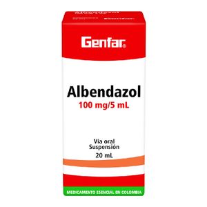 Albendazol Suspension100Ml X 20Ml Gf