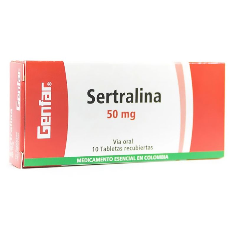 Sertralina-50Mg-X-10Tab.Gf