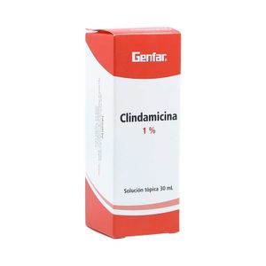 Clindamicina Sol.Topica 1% X 30Ml.Gf