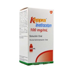 Keppra (Levetiracetam) 100Mg Sol X 300Ml.Gsk