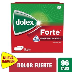 Dolex Forte (Acetam-Cafeina) X 96 Tab