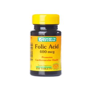 Folic Acid (Acido Folico) 400Mg 250Tab Gn