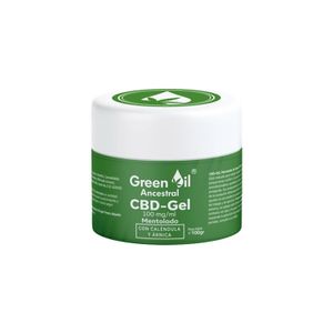Green Oil Ancestral Cbd-Gel Mentolado Con Calendula Y Arnica X 100 Gr