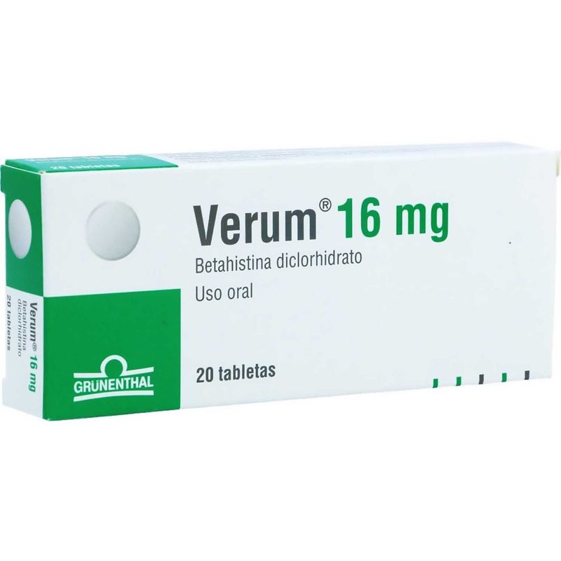 Verum--Betahistina--16Mg-X-20Tab.Gru