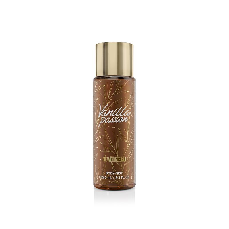 New-Concept-Body-Mist-Vanilla-Passion--Perfumado--X-260-Ml