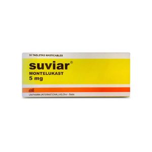 Suviar (Montelukast) 5Mg X 30Tab Gu