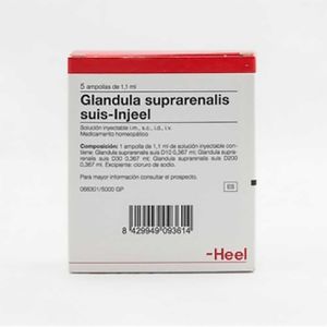 Glandula Suprarenalis Suis Injeel Caja X 5Amp.H