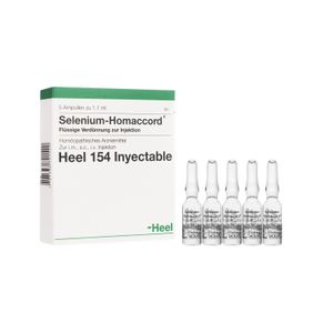 Selenium Homaccord Ampolla Caja X 5 Heel
