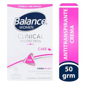 Balance Desodorante Crema Clinical Care 50 Gr M