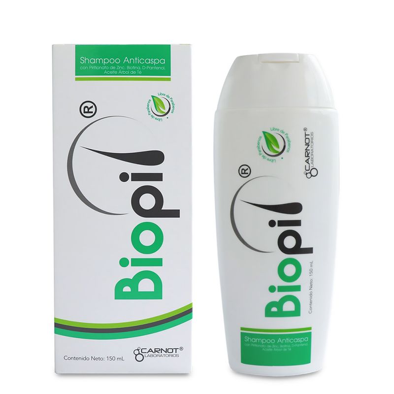 Biopil-Champu--Biotina-Zinc-Dpantenol--Anticaspa-X-150Ml