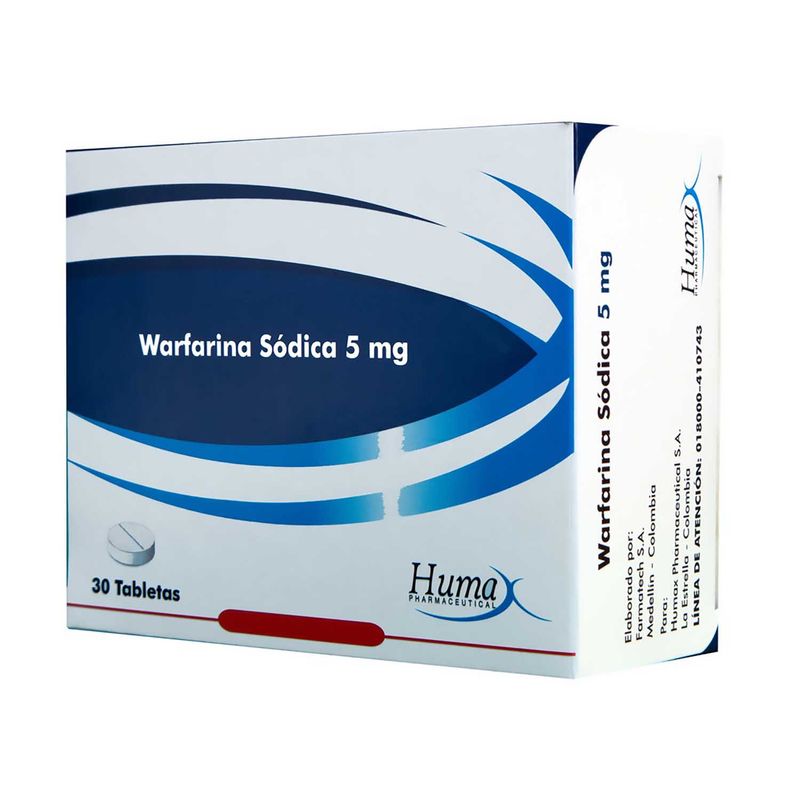 Warfarina-Sodica-5-Mg-30-Tabletas-Hp