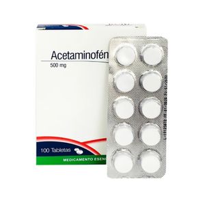 Acetaminofen 500Mg X 100Tab.Icom